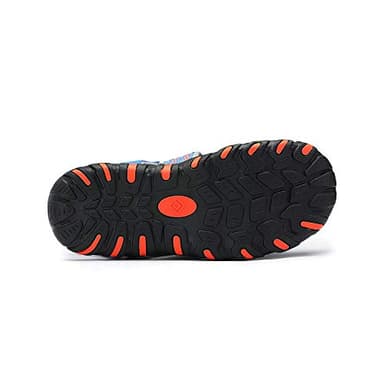 DREAM PAIRS Boys Girls Summer Outdoor Athletic Sport Sandals Hiking Beach Casual Closed Toe Adjustable Multicolor for Toddler/Little/Big Kids,Size 1 Little Kid,Blue/Grey/Red,171111-K - Image 6