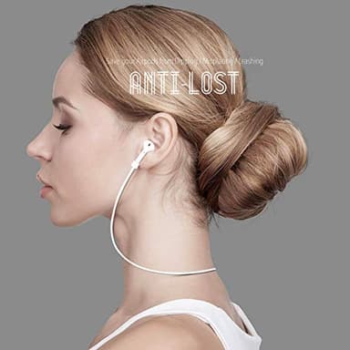 cobcobb Ultra Strong Magnetic Airpod Pro Strap Anti-Lost Cord Sports Lanyard Compatible with Airpods 3rd 2nd Generation Pro 3 2 1 (White) - Image 2