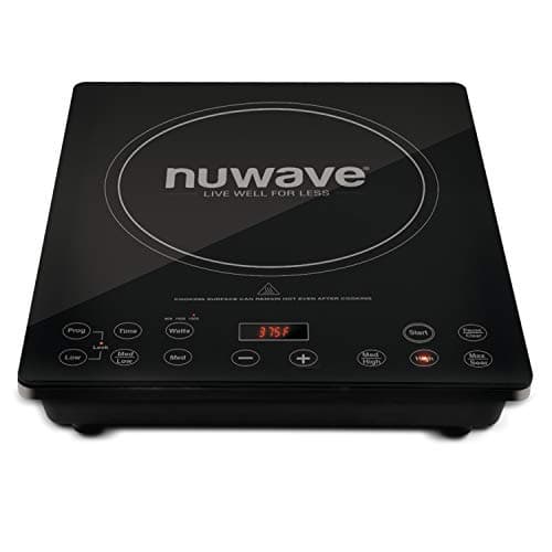 Nuwave Pro Chef Induction Cooktop, NSF-Certified, Commercial-Grade, Portable, Powerful 1800W, Large 8” Heating Coil, 94 Temp Settings 100°F - 575°F in 5°F, Shatter-Proof Ceramic Glass Surface - Image 1
