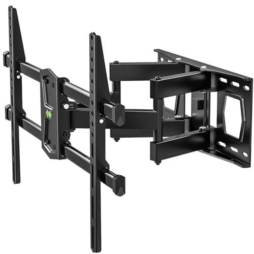USX MOUNT Full Motion TV Wall Mount for 42-80 Inch TVs up to 120lbs, TV Bracket with Articulating Swivel Tilt Extension Leveling, Television Mount for Max VESA 600x400mm Fits 12/16" Wood Stud - Image 1