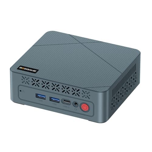 BOSGAME Mini PC Ryzen 5 3550H 11 Pro Mini Computers, 16GB DDR4 RAM 512GB PCIe SSD, Vega 8 Graphics Triple 4K 60Hz Displays, USB 3.2 x3, USB 2.0x1, HDMI x2, WiFi5 BT5.0 - Image 1