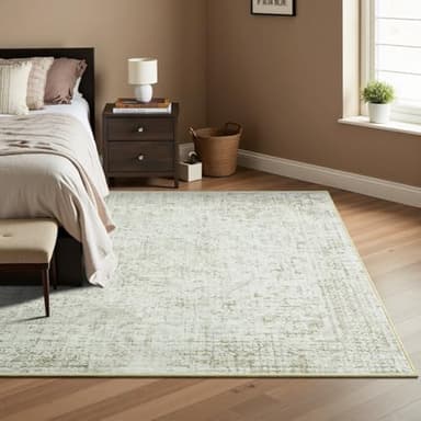 5x7 Area Rugs for Living Room, Washable Rug for Bedroom, Soft Non Slip Kitchen Rug for Indoor Floor, Modern Carpet for Dining Room Classroom Dorm Kids Playroom Nursery, Home Office Decor - Image 5