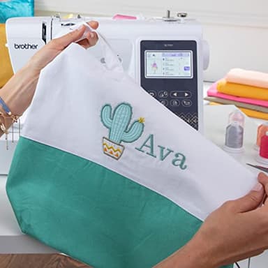 Brother SE700 Sewing and Embroidery Machine, Wireless LAN Connected, 135 Built-in Designs, 103 Built-in Stitches, Computerized, 4" x 4" Hoop Area, 3.7" Touchscreen Display, 8 Included Feet, White - Image 12
