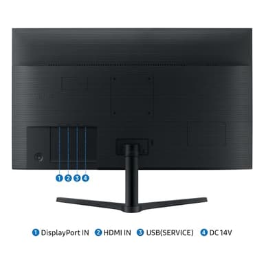SAMSUNG 32-Inch Flat Computer Monitor, 75Hz, Borderless Display, AMD FreeSync, Game Mode, Advanced Eye Care, HDMI and DisplayPort, LS32B304NWNXGO, 2024 - Image 8