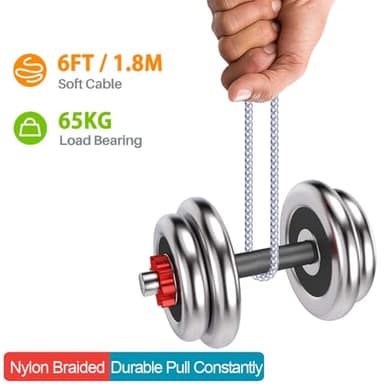 USB C Cable,for iPhone 17 16 15 Pro Max Fast Charger Cord braided USBC to USB C Cable 60W 6ft 3Pack Data Sync Type C Cable for iPhone 15 16Plus/iPad Mini 6,Pro 12.9/MacBook Pro/Air 5/Galaxy S25/S24/23 - Image 6