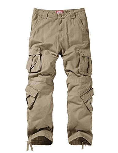 Match Men's Wild Cargo Pants #3357(38,British Khaki) - Image 3