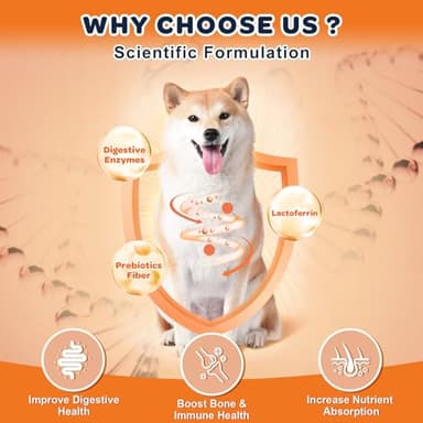 NATURE TARGET Glucosamine Joint Supplement for Dogs, Chondroitin, Omega-3, MSM, Hemp, Turmeric for Pain Relief, Dog Joint Supplement with Calcium for Bone Health, 120 Chicken Flavored Crunchy Chews - Image 6