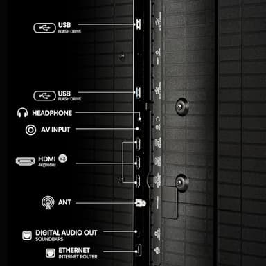 Hisense 55" Class U8 Mini-LED ULED 4K UHD Google Smart TV (55U8QG, 2025 Model) - QLED, Native 165Hz, VRR 288, Up to LD5600, 5000 Nits, HDR10+, Dolby Vision IQ · Atmos, IMAX Enhanced, 4.1.2 Ch Audio - Image 18