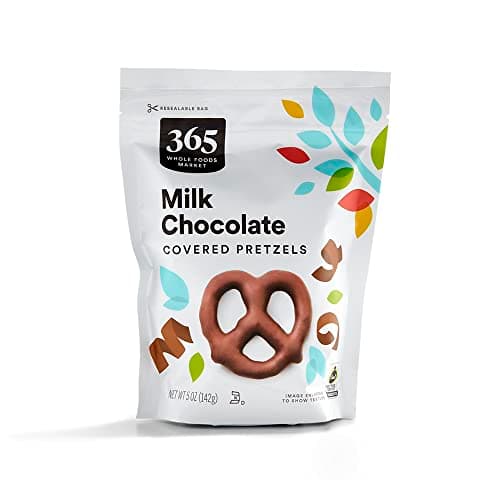 365 by Whole Foods Market, Milk Chocolate Pretzels, 5 Ounce - Image 1