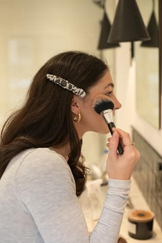 FRAMAR Cow Print Alligator Clips For Hair Styling – Professional Alligator Hair Clips For Women, Western Hair Clip For Women, Cow Print Hair Clips For Styling, Cow Print Stuff – Matte – 4 Pc - Image 6