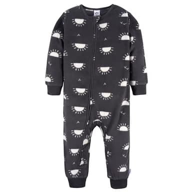 Gerber Baby Boy's Flame Resistant Fleece Footless Pajamas 3-Pack, Fox - Image 4