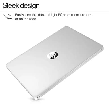 HP 2025 14 inch Everyday Laptop Computer for Student & Business - AI-Powered 1-Y Office 365 • Intel Quad-Core CPU • Ultra-Light • 16G RAM • 384G Storage (128G UFS+256G SD Card) • Win 11 Pro • Silver - Image 10