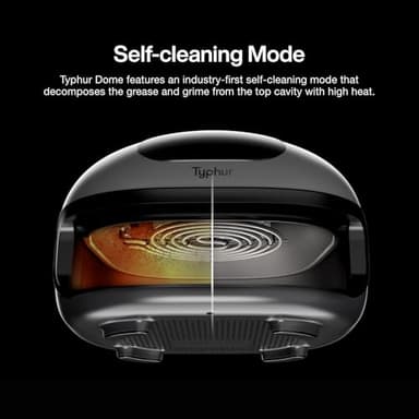 Typhur Dome 2 Air Fryer, Extra Large Airfryer with Superior Airflow, Self-cleaning Smart Digital Fryer with PFAS free Basket for Quick Easy Meals, Fits a 12" Pizza or 4-Slice Toast - Image 9