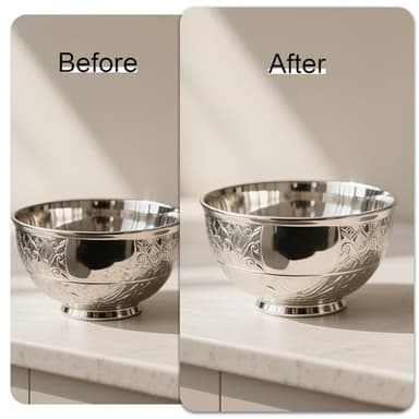 SIFFOI 2 Pack X-Large 14''x11'' Silver Jewelry Polishing Cloths, Premium Silverware Cleaning Cloth for 925 Silver, Gold, Double Layer Polishing Puff Cloths Grey - Image 3