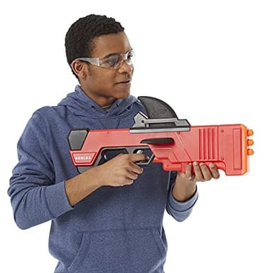 Nerf Roblox MM2: Shark Seeker Dart Blaster, Shark-Fin Priming, 3 Mega Darts, Code to Unlock in-Game Virtual Item - Image 6