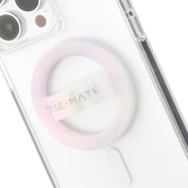 Case-Mate Magnetic Phone Grip MagSafe Loop Grip - Detachable Holder for Hand - Thin Collapsible Soft MagSafe Grips for Back of Phone for iPhone 16 Pro Max /15 Pro Max/14/13/12/S25 Ultra - Soap Bubble - Image 1