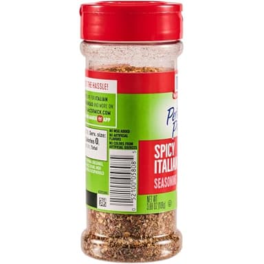 McCormick Perfect Pinch Seasoning, Spicy Italian, For Adding Italian Flavor with a Kick to Pizza, Pasta, Dressings & Sauces, 3.88 oz - Image 22