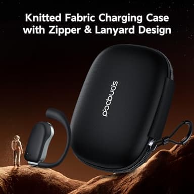 PocBuds Open Ear Headphones Comfortable Design for Sport with Charging Case - Image 3