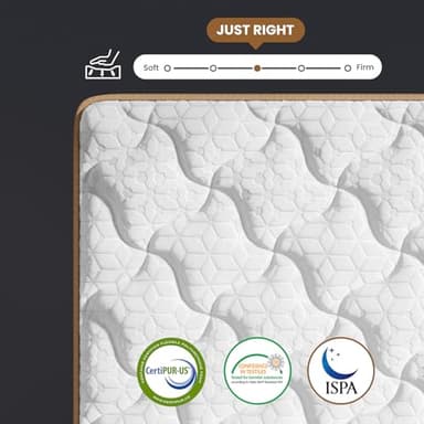 Queen Mattress 14 Inch, Cooling Hybrid Bed in a Box, Individual Pocket Springs, Motion Isolation, Targeted Hip/Shoulder/Lumbar Support, Fiberglass-Free, Ergonomic Zones, 365-Night Trial, CertiPUR-US - Image 5