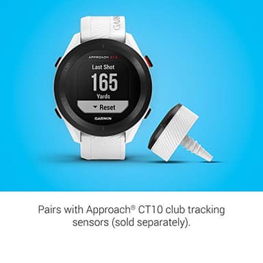 Garmin Approach S12, Easy-to-Use GPS Golf Watch, 42k+ Preloaded Courses, White, 010-02472-02 - Image 6