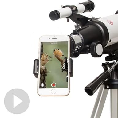 Gskyer Telescope, 70mm Aperture 400mm AZ Mount Astronomical Refracting Telescope for Kids Beginners - Travel Telescope with Carry Bag, Phone Adapter and Wireless Remote. - Image 8