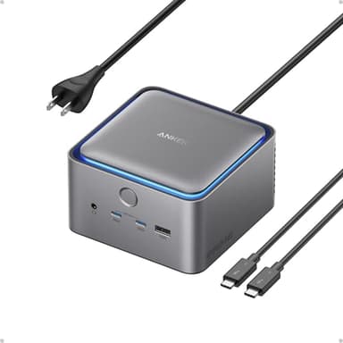 Anker Prime TB5 Docking Station, 14-in-1 Thunderbolt 5 Dock with 120Gbps Max Transfer, Thunderbolt Dock with 140W Max Charging, Cooling System, Ambient Lighting, Up to 8K for TBT 5/4 Laptops - Image 1