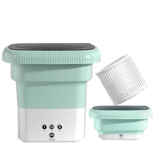 Portable small washing machine,13L Capacity Foldable Washer - Image 1