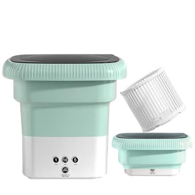 Portable small washing machine,13L Capacity Foldable Washer - Image 1