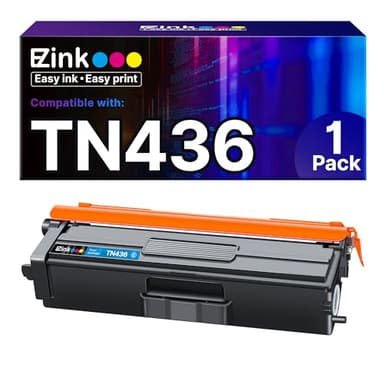 E-Z Ink TN436 Toner Cartridge Replacement for Brother TN436 TN433 TN431 Toner to Use with Brother HL-L8260CDW, L8360CDW, MFC-L8690CDW, L8900CDW, DCP-L8410CDW Printers(Cyan ,1 Pack) - Image 1