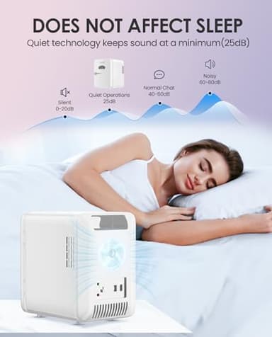 CUTIEWORLD Skincare Fridge - 4L Makeup Fridge for Refrigerating Makeup, Skincare and Food, Mini Fridge for Bedroom, Office and Car, Cooler and Warmer, Beverage Cooler, Pearly White - Image 6