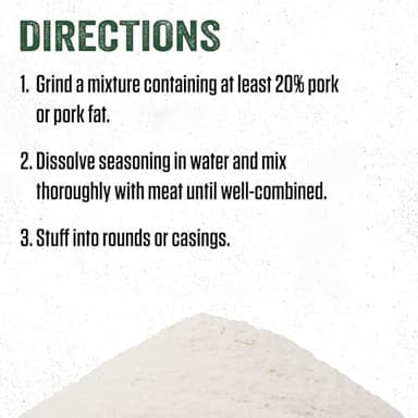 LEM Products Backwoods Bologna Cured Sausage Seasoning, Ideal for Wild Game and Domestic Meat, Seasons Up to 25 Pounds of Meat, 15 Ounce Packet with Pre-Measured Cure Packet Included - Image 7