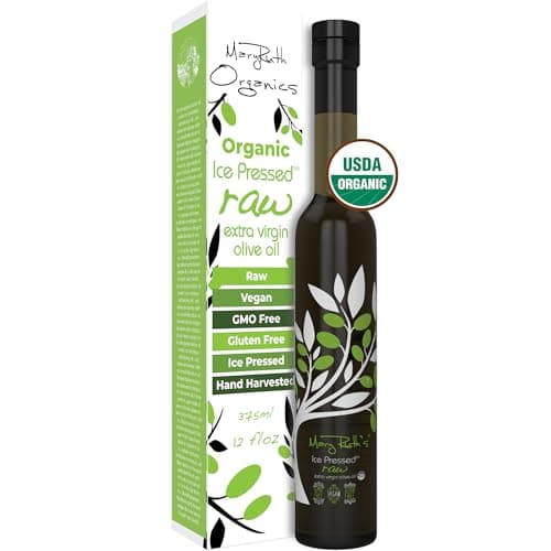 MaryRuth Organics Olive Oil | USDA Organic Extra Virgin Olive Oil | Ice Pressed Extra Virgin Olive Oil | Supports Digestive Health | High in Nutrients | Raw | Vegan | Non-GMO | Gluten Free | 12 Fl Oz - Image 1