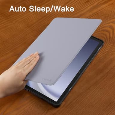 CoBak Case for Samsung Galaxy Tab A9 Plus 10.9-inch 2023, Multi-Viewing Angles, All New PU Leather Smart Cover with Auto Sleep Wake Feature for Samsung Galaxy Tab A9 + Tablet - Image 3