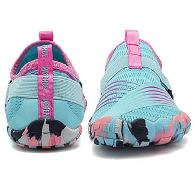 CIOR Kids Boys & Girls Water Shoes Sports Aqua Athletic Sneakers Lightweight Sport Shoes(Toddler/Little Kid/Big Kid) U121WZ559.EL-Light Blue-30 - Image 5