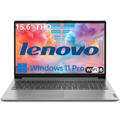 Lenovo Laptop Computers for Home Business Student Study, 15.6" FHD, Intel Processor, 32GB DDR4 RAM, 1TB PCIe SSD, WiFi 6, Bluetooth 5.2, Type-C, Webcam, Numeric Keypad, Cloud Grey, Windows 11 Pro - Image 1