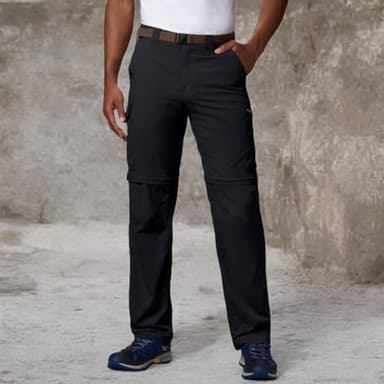 Columbia Men's Silver Ridge Convertible Pant, Breathable, UPF 50 Sun Protection, Black, 34x34 - Image 10