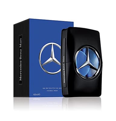 Mercedes-Benz Man - Elegant Fragrance With Sensual, Floral, Woody Notes - Mesmerize The Senses With Original Luxury Men’s Eau De Toilette Spray - Endless Day Through Night Scent Payoff - 3.4 Oz - Image 1