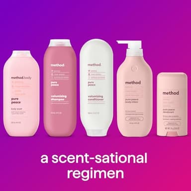 Method Deodorant, Pure Peace, Rose Water, Peonies + Pink Sea Salt notes, 24 Hour Odor Protection, 2.65 oz - Image 7