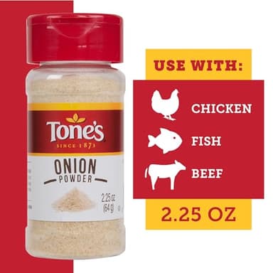 Tone's Onion Powder, 2.25 Ounce - Image 2