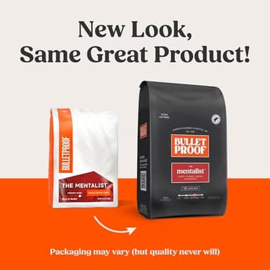 Bulletproof The Mentalist Medium-Dark Roast Whole Bean Coffee, 5 Pounds (bulk), 100% Arabica Beans, Clean Coffee Tested for Toxins, Packaging May Vary - Image 2