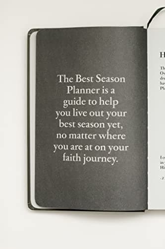 The Best Season Planner: A 3-Month Guide for Christians Dedicated to Living Out Their Best Season Yet - Image 7