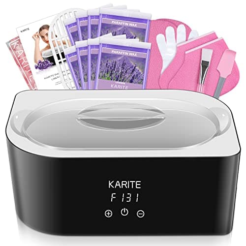 Paraffin Wax Machine for Hand and Feet - Karite Paraffin Wax Bath 4000ml Paraffin Wax Warmer Moisturizing Kit Auto-time and Keep Warm Paraffin Hand Wax Machine - Image 1