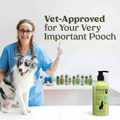 PAWFUME Dog Shampoo and Conditioner, Blue Ribbon, 1-Pack – Nourish & Detangle for a Silky Soft Coat – Probiotic, Deep-Cleaning, pH-Balanced Formula – Puppy Shampoo and Conditioner for All Breeds - Image 10