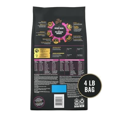 Purina Pro Plan Sensitive Skin and Stomach Dog Food Dry, Adult Salmon & Rice Formula, Digestive Health - 4 lb. Bag - Image 6