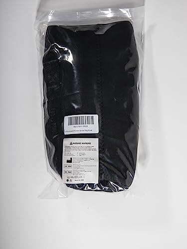 Nuovoware Water Bottle Carrier Bag, 25oz/32oz Bottle Pouch Holder, Adjustable Shoulder Hand Strap 2 Pocket Sling Neoprene Sleeve Sports Accessories for Hiking Travelling Camping, Black - Image 10