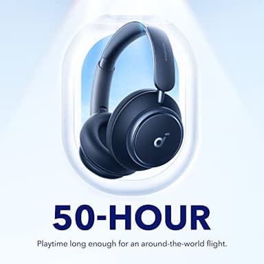 soundcore by Anker Space Q45 Adaptive Active Noise Cancelling Headphones, Reduce Noise by Up to 98%, 50H Playtime, App Control, LDAC Hi-Res Wireless Audio, Comfortable Fit, Clear Calls, Bluetooth 5.3 - Image 7