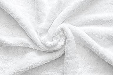 American Veteran Towel, 100% Cotton Turkish Bath Towels for Bathroom 4 Pack, 27x54 Extra Large Premium Soft Drying Bathroom Towels, White - Image 6