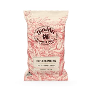 Gavina Gourmet Coffee 100% Colombian Supremo Portion Packs, Medium Roast, 100% Arabica Coffee, 42 Count x 2 ounce portion packs - Image 1