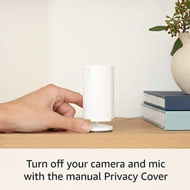 Like-New Ring Indoor Cam (2nd Gen) | latest generation | 1080p HD Video & Color Night Vision, Two-Way Talk, and Manual Audio & Video Privacy Cover | White - Image 6