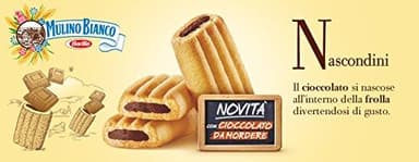 Mulino Bianco Nascondini 330g – Authentic Italian Biscuits with Hidden Chocolate Cream Filling – Perfect Snack or Coffee Companion – Made with Natural Ingredients and No Palm Oil - Image 6
